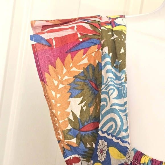 Caroline Constas Claudia Midi Flutter Sleeve Open Back Dress - Picture 4 of 12